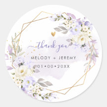 PixDezines Elegant H2 Rose violet Merci