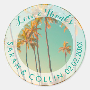 Sticker Rond PixDezines vintage hawaïen/honaunau