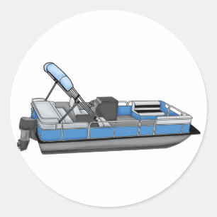 Sticker Rond plaisir ponton