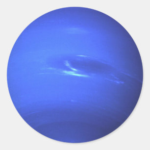 Sticker Rond Planète Neptune