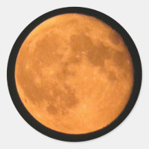 Pleine lune Orange Harvest ou Halloween