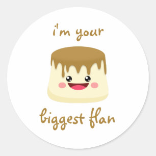 Sticker Rond plus grand flan