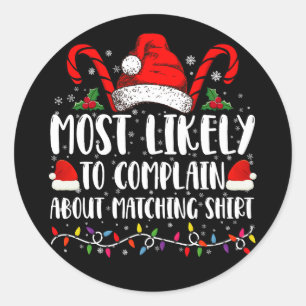 Sticker Rond Plus susceptible de se plaindre de la chemise asso