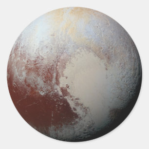 Sticker Rond Pluto