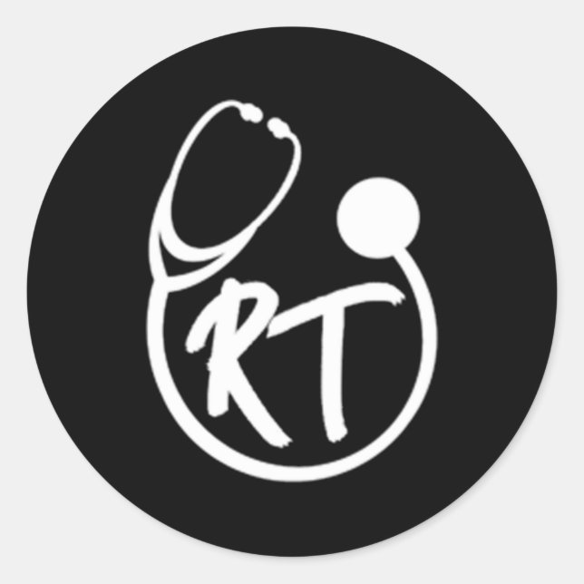 Sticker Rond Poche de stéthoscope Rt (Devant)