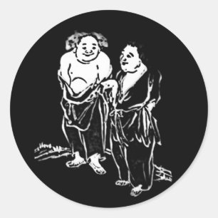 Sticker Rond Poètes chinois