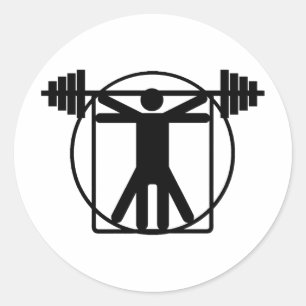 Sticker Rond Poids