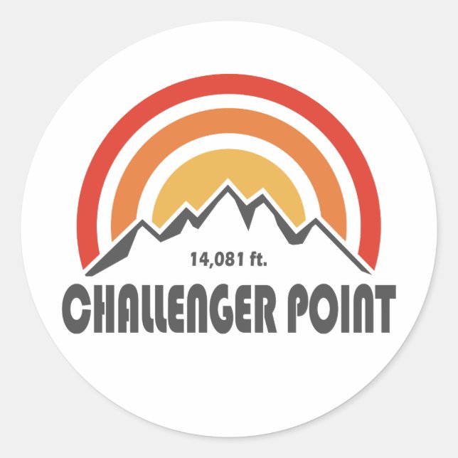 Sticker Rond Point Challenger (Devant)