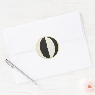 Sticker Rond Point de vue actuel des Mahatmas par Hilma af Klin