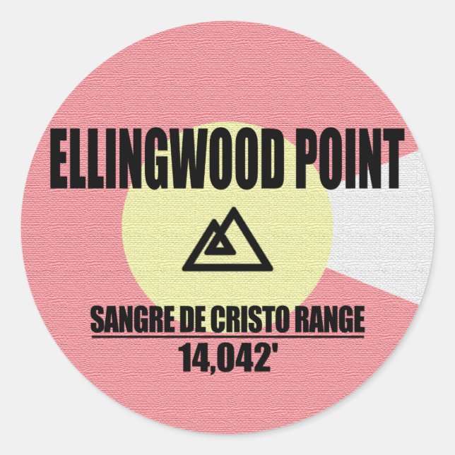 Sticker Rond Point Ellingwood (Devant)