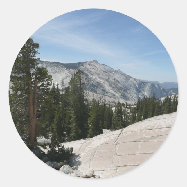 Sticker Rond Point II d'Olmsted du parc national Yosemite (Devant)