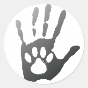 Sticker Rond Pointe haute