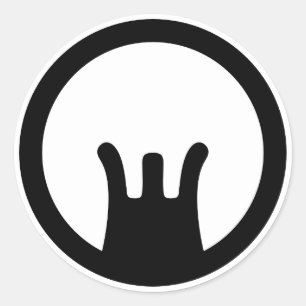 Sticker Rond Points de vue AR15/M16