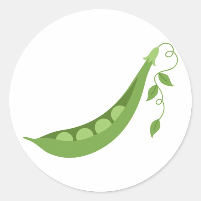 Sticker Rond Pois doux (Devant)