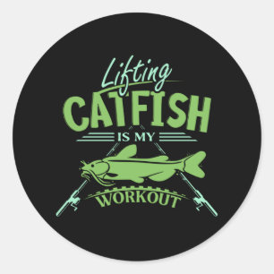 Sticker Rond Poisson de sauvetage