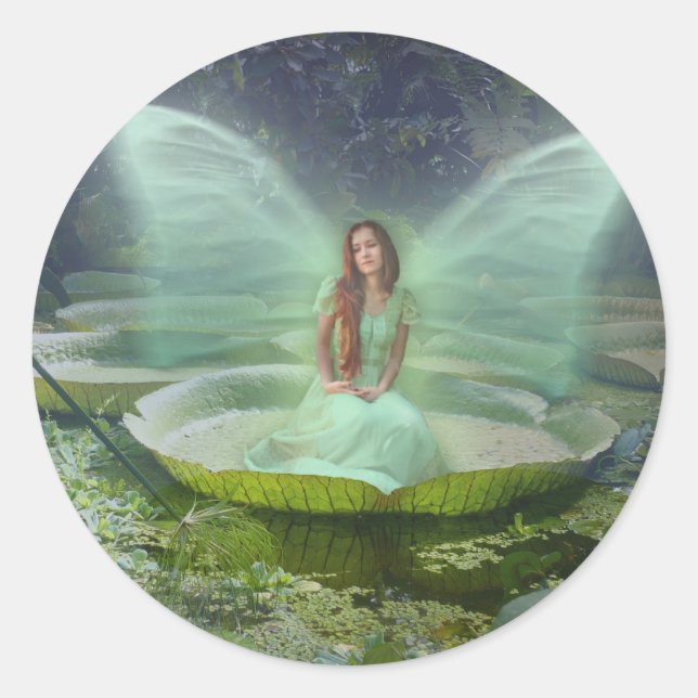 Sticker Rond Pond Fairy (Devant)