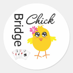 Sticker Rond Pont Chick