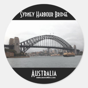 Sticker Rond Pont du port de Sydney