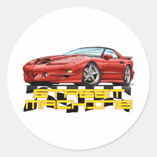 Sticker Rond Pontiac 4e Gen Trans Am