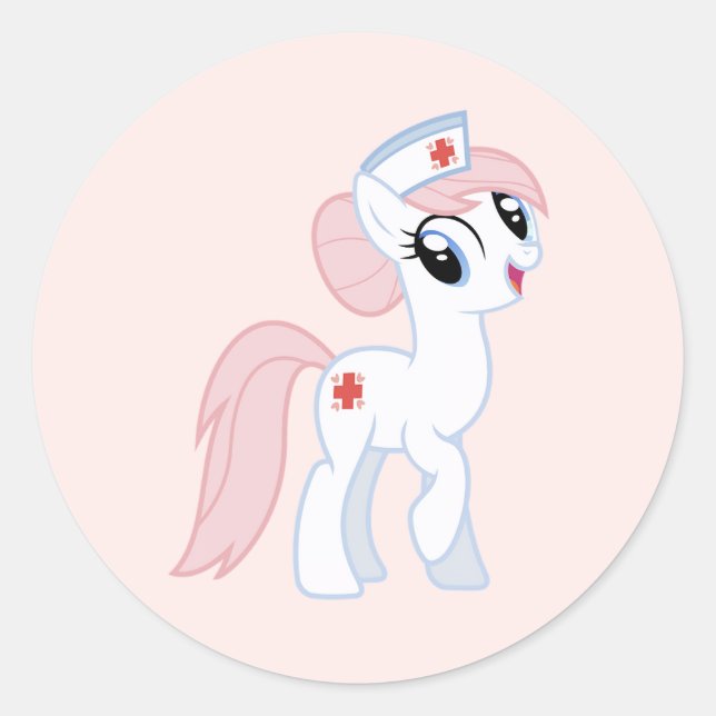 Sticker Rond Pony (Devant)