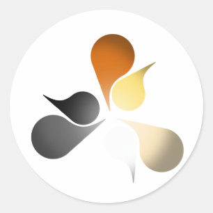 STICKER ROND PORTEZ FIDE BURST