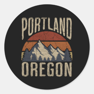 Sticker Rond Portland