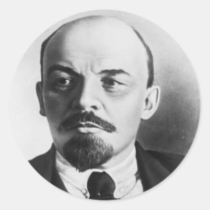 Sticker Rond Portrait de Russe Vladimir Ilyich Lénine