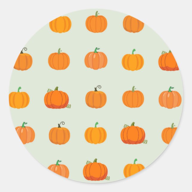 Sticker Rond Potiron Patch (Devant)