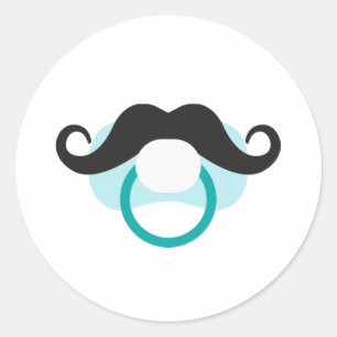 Sticker Rond Pou de bébé