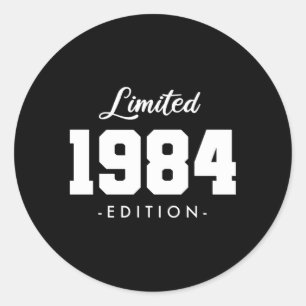 Sticker Rond Pour 39 1984 39E