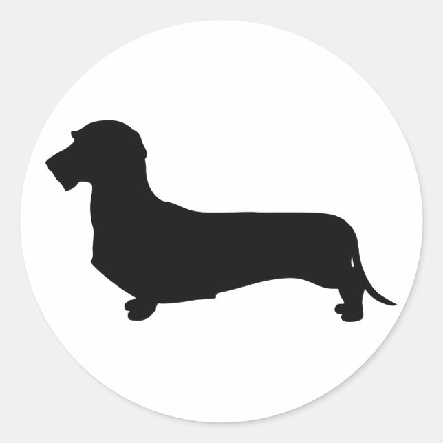 Sticker rond pour cheveux de fil (Devant)