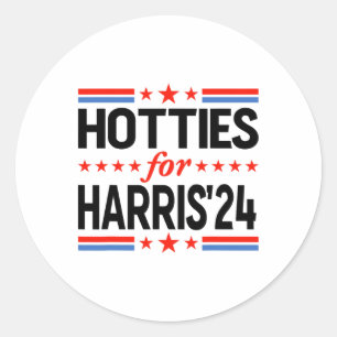 Sticker Rond Pour Kamala Harris 2024 1