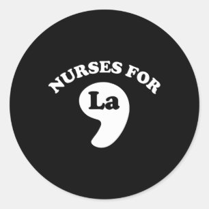 Sticker Rond Pour l'élection de Kamala Harris 2024