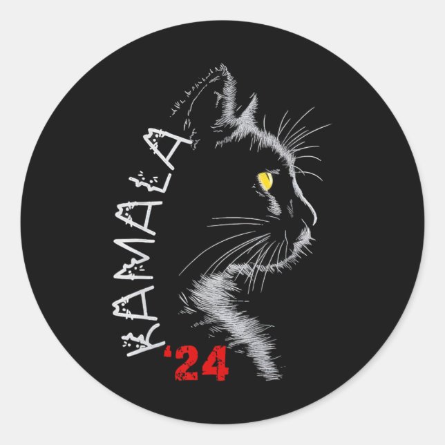 Sticker Rond Pour Un Demain Plus Lumineux Boho Aesthétique (Devant)