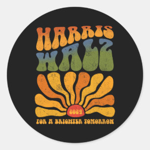 Sticker Rond Pour Un Demain Plus Lumineux Boho Aesthétique 2