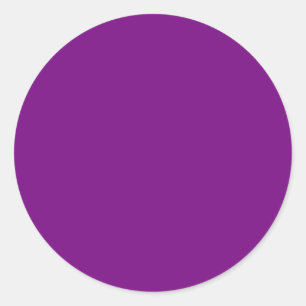 Sticker rond pourpre prune
