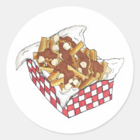 Poutine Québec Canada Aliments canadiens Fries fra