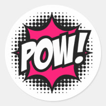 POW ! Style de bande dessinée
