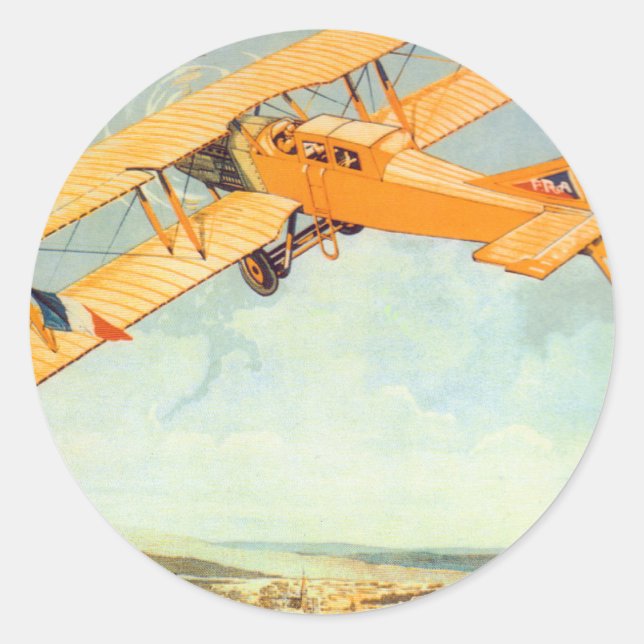 Sticker Rond Praha ~ Franco Roumanie (Devant)