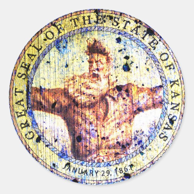 Sticker Rond Prelude tragique (Devant)