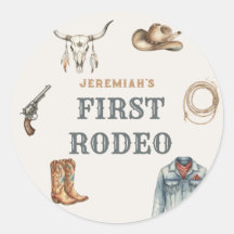 Premier Rodéo Cow-boy du Far West Bleu Anniversair