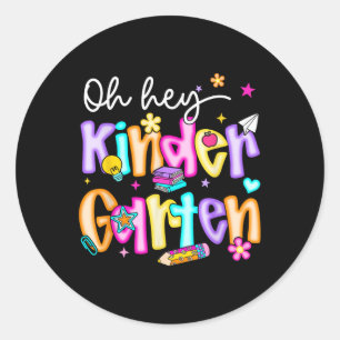 Sticker Rond Prépa Oh Hé Enseignants de maternelle rentrée scol