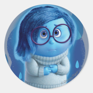 Sticker Rond Prévision pour Blue Skies