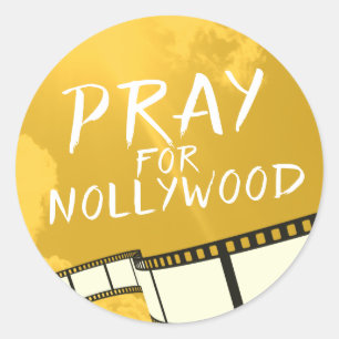 Sticker Rond Priez pour Nollywood