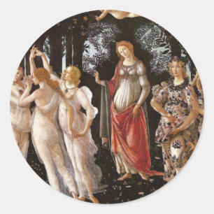Sticker Rond Primavera, Botticelli