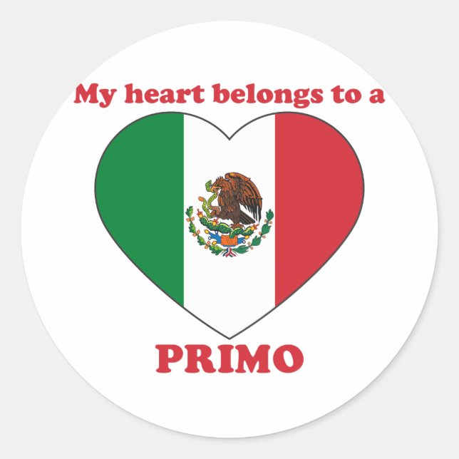 Sticker Rond Primo (Devant)
