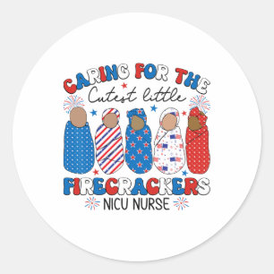 Sticker Rond Prise En Charge Des Pétards Les Plus Cuttes Nicu N