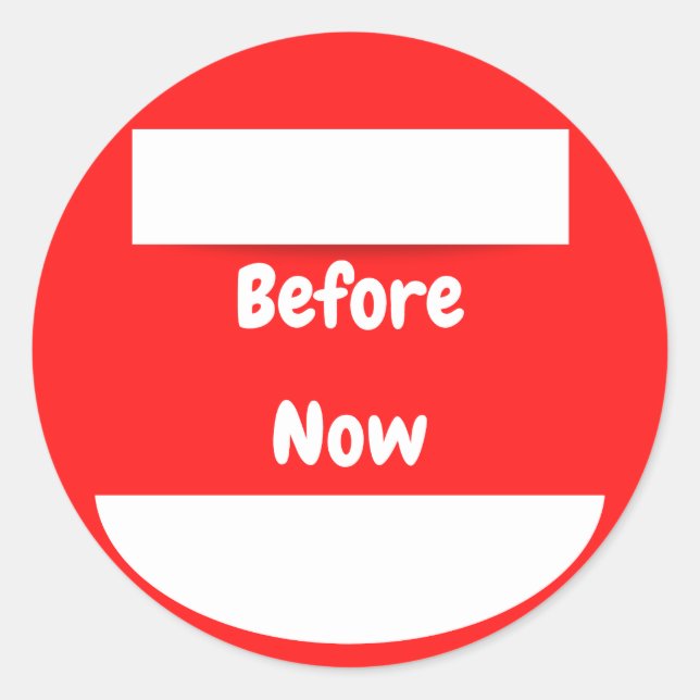 Sticker Rond prix de vente (Devant)