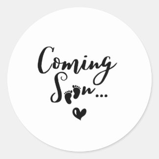 Sticker Rond Prochainement