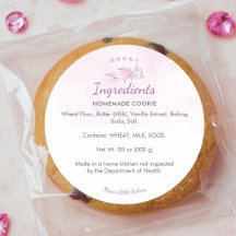 Produit ingrédient élégant sac à pâtisserie rose